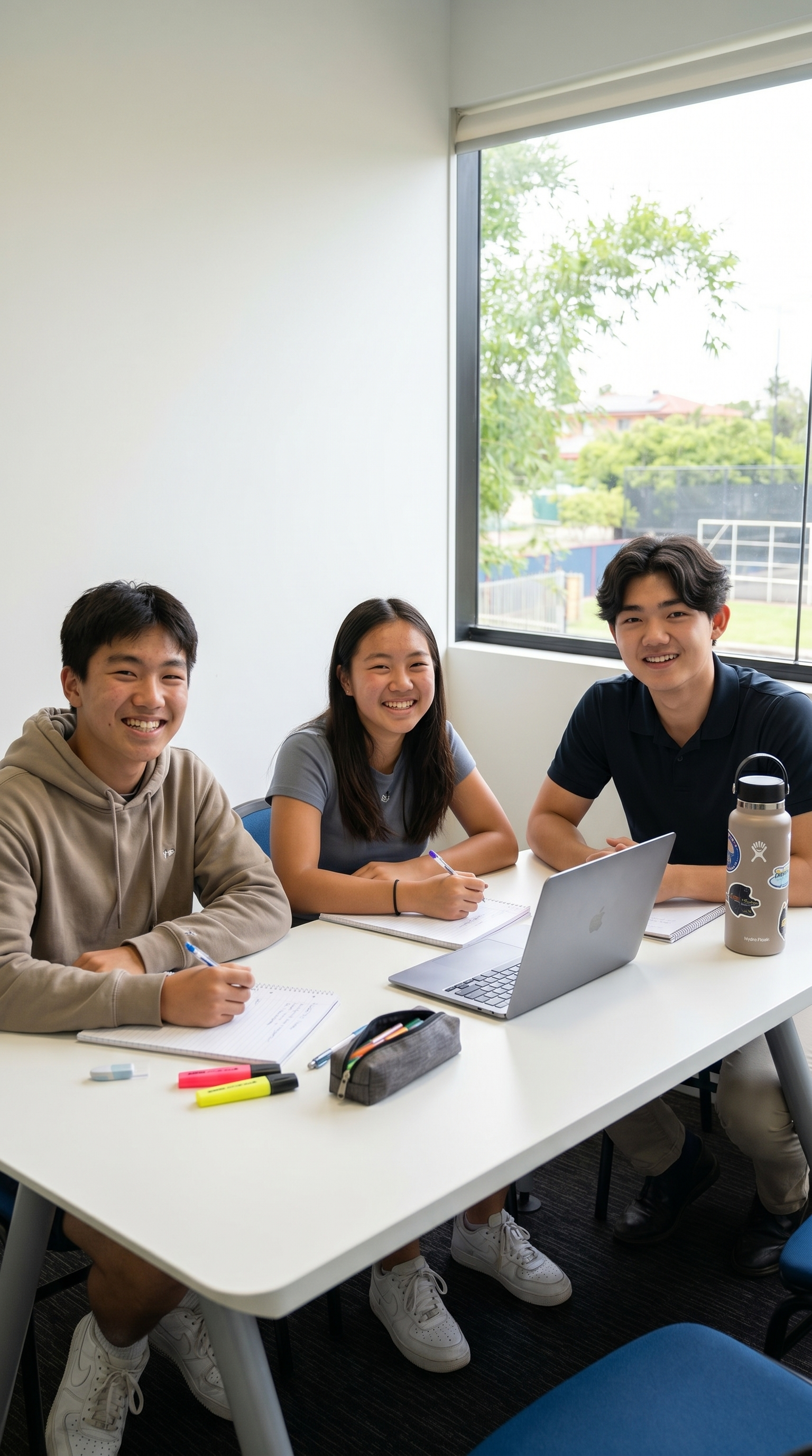 Senior students group portrait
