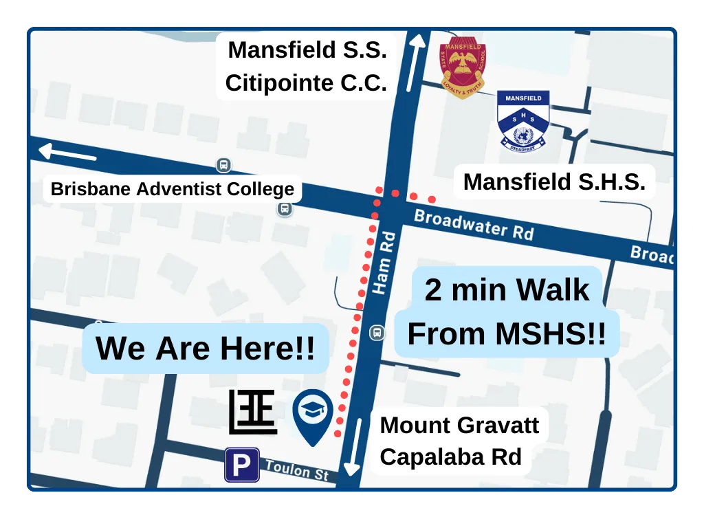 Map to Mansfield location